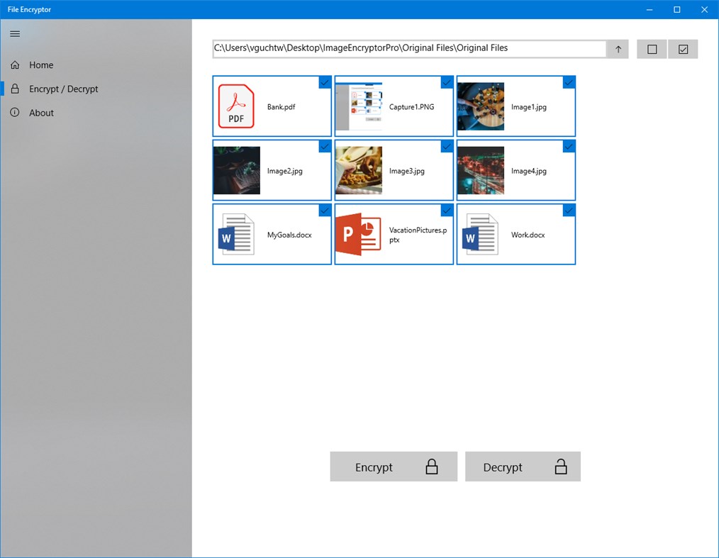 #1. File Encryptor Pro (Windows) By: App-Ink.NET