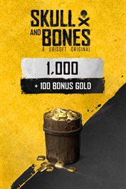 1100 من ذهب Skull and Bones | راية القراصنة