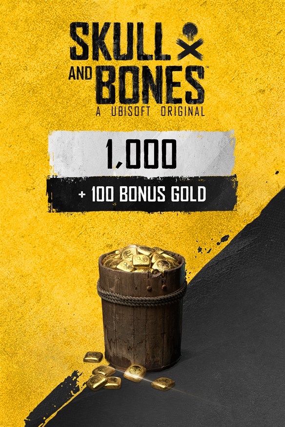 Skull and Bones 1,100 Gold Xbox Series X|S and Xbox One cover art