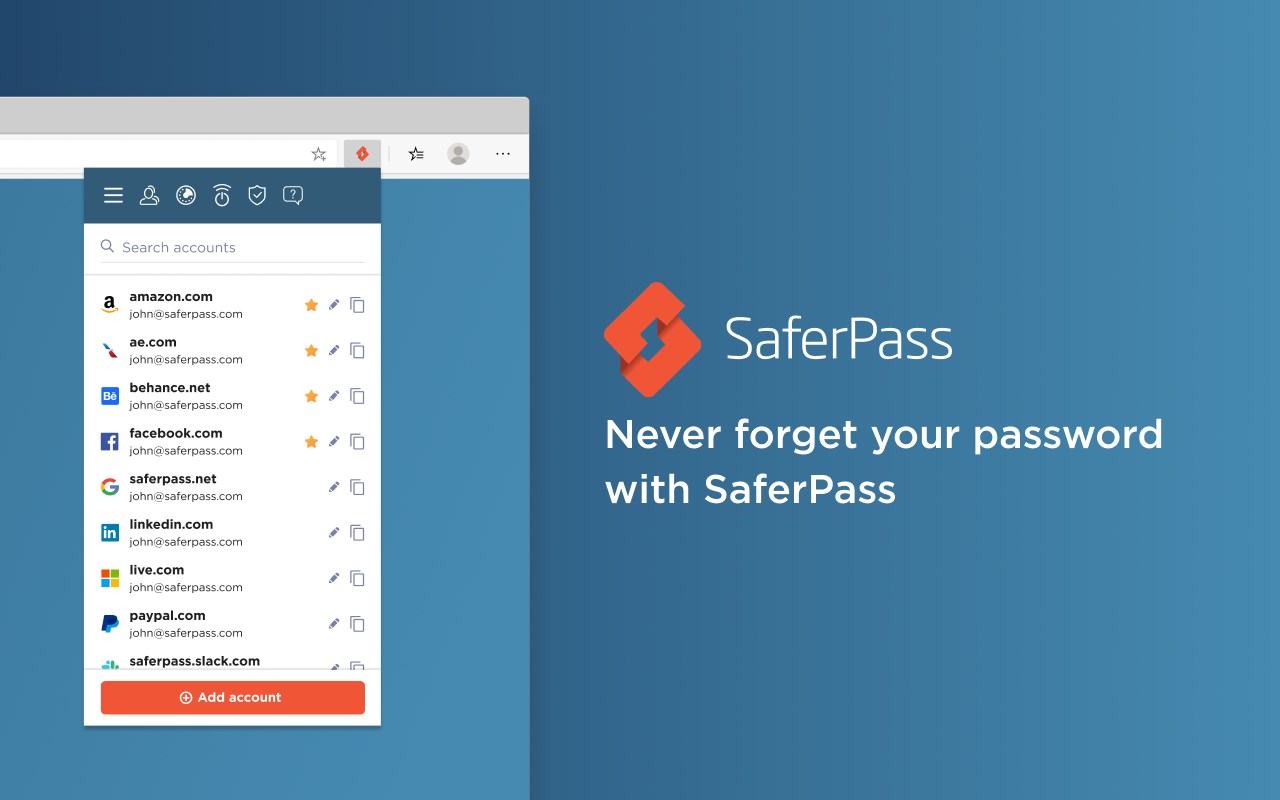 SaferPass: Password Manager