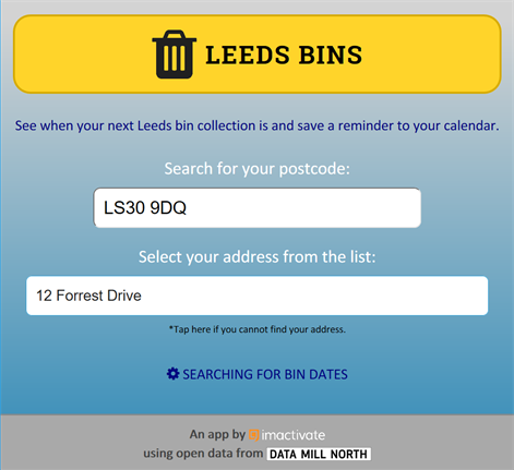 Leeds Bins Screenshots 1