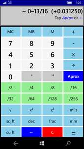 Basic Inch Calculator screenshot 3