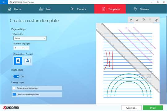 Kyocera print center app download