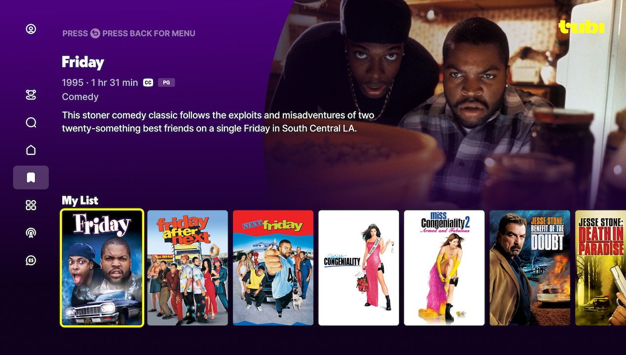Tubi - Free Movies and TV screenshot
