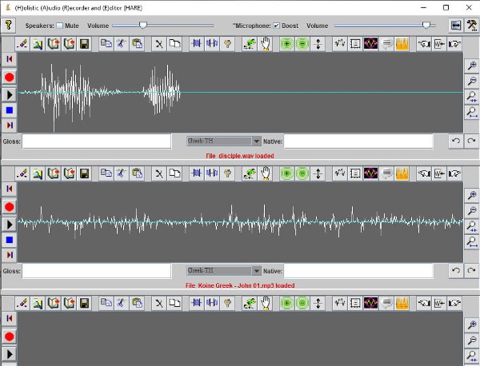 Holistic Audio Recorder and Editor (Windows) 由: Acorns Linguistics