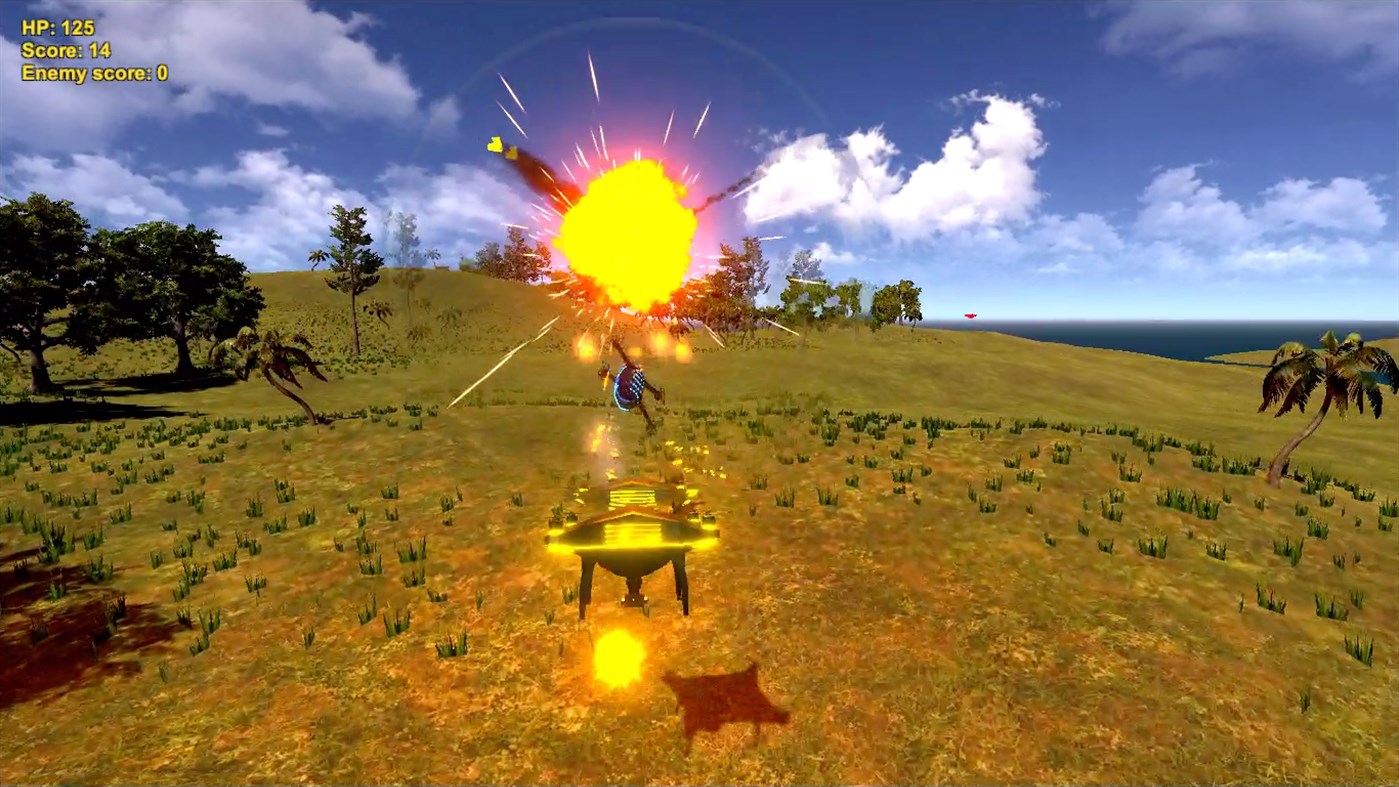 #10. Drone Conflict Simulator Game (Windows) Por: x