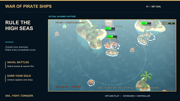War of Pirate Ships — 1
