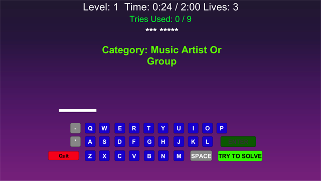 PIMP HANGMAN screenshot 1