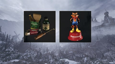 Accessoire d'arme "Mr. Raccoon" et Kit de survie