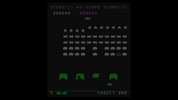 Space Invaders Dot Matrix Special Demo — 1