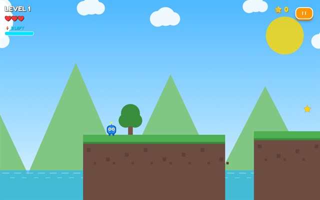 Blue Monster Adventure screenshot 1