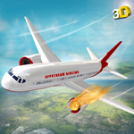 Airplane Rescue Simulator 3D - Pilot Crash Landing