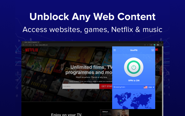 Free VPN for Edge - VPN Proxy VeePN