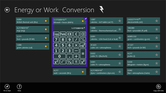 Unit Conversion Professional screenshot 5