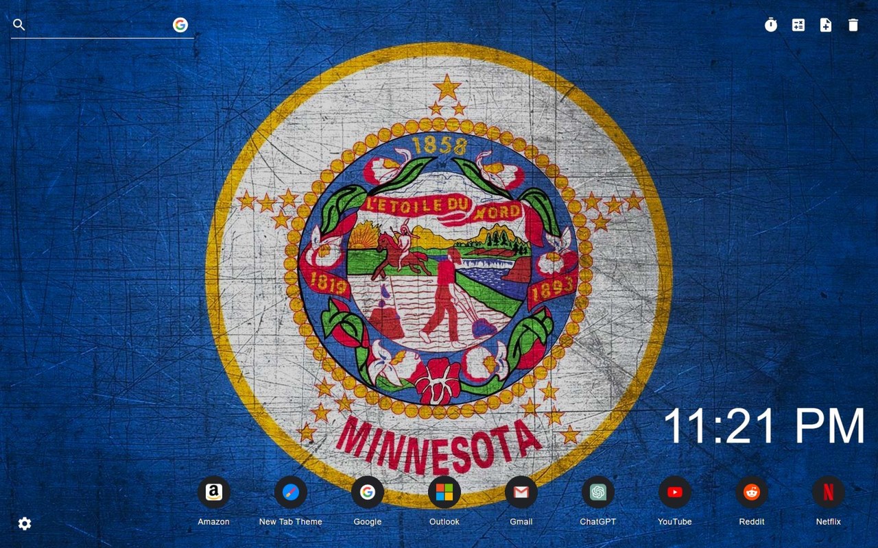 Minnesota State Wallpaper New Tab