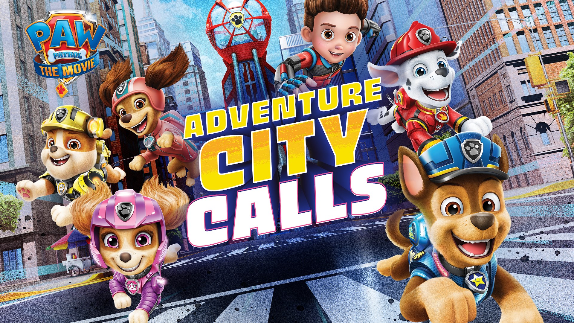 Spin Master Games The Adventure City Lookout Game - The Child's Game for  PAW Patrol: The Movie”, 6062265