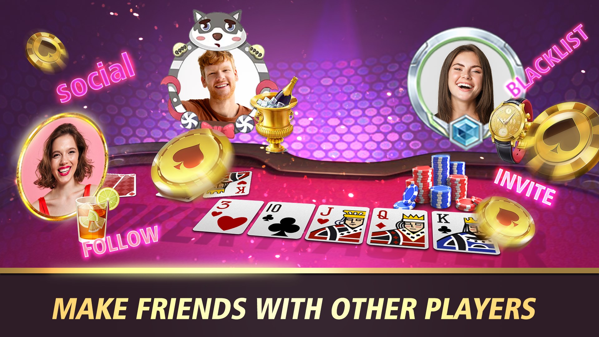 Poker Master - 德州扑克,轮盘,21点,百家乐,奥马哈,老虎机,提恩帕蒂- Windows官方下载| 微软应用商店| Microsoft  Store