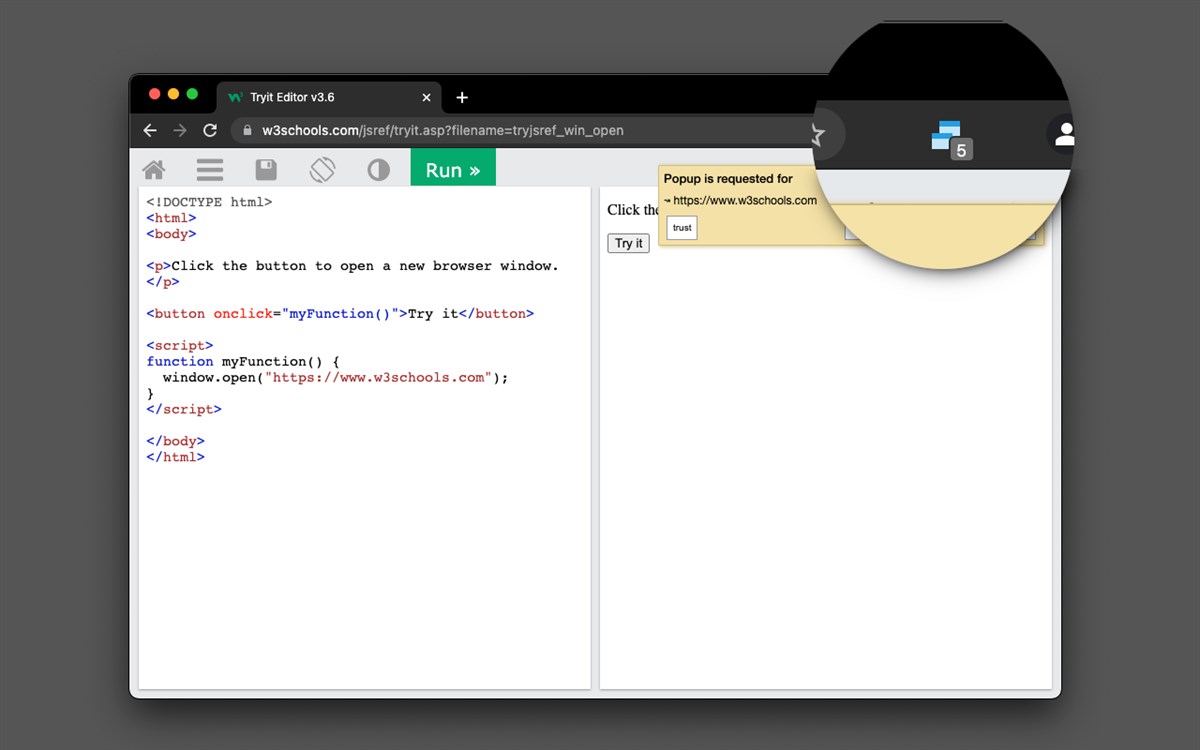 Popup Blocker (strict)