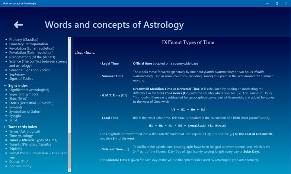 Your Astrology Dictionary Official app in the Microsoft Store