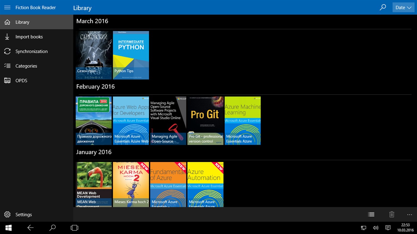 #1. Fiction Book Reader Limited (Windows) Door: Vitaliy Leschenko BY