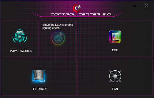 Control Center 3.0 screenshot 2