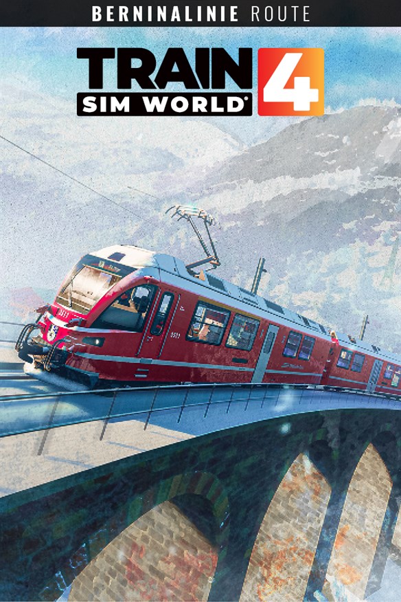 Train Sim World 4: Berninalinie: Tirano - Ospizio Bernina Route Add-On Xbox Series X|S and Xbox One cover art