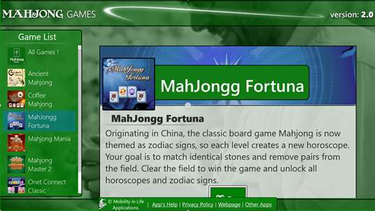 Online Games+ (Mahjong) screenshot 2