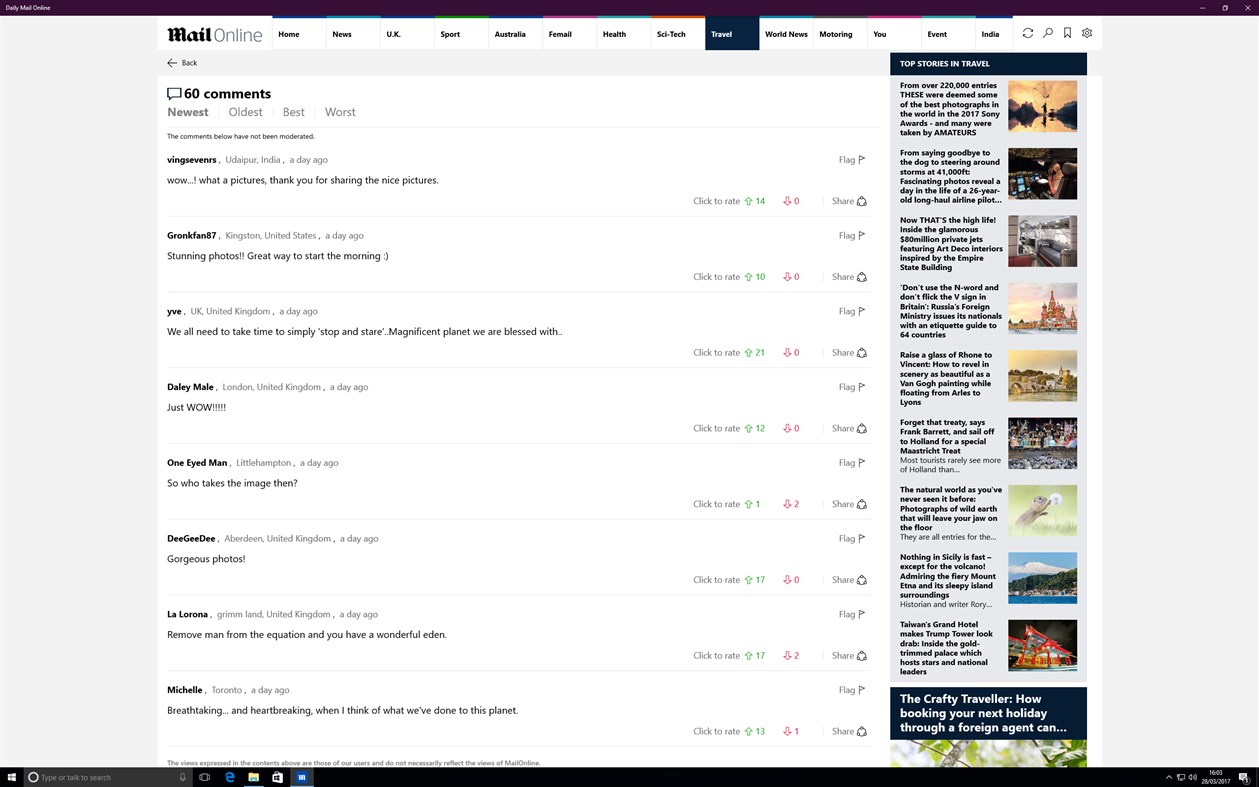 #6. Daily Mail Online (Windows) Bởi: Associated Newspapers Ltd.