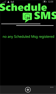 Scheduled SMS screenshot 1