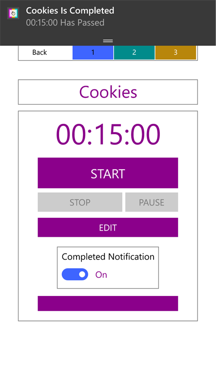 #3. ColorSwitch Timer+ Stopwatch+ (Windows) Bởi: Danaco