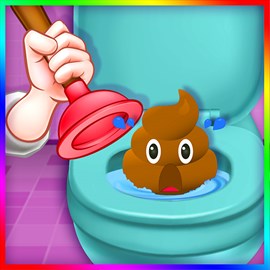 Kids Bathroom Clean up - Super Royal Care Game
