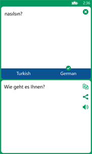 Turkish German Translator screenshot 1