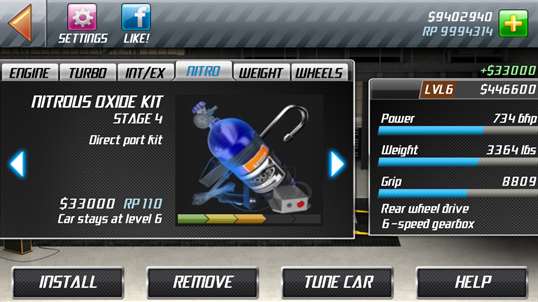Drag Racing HD screenshot 5