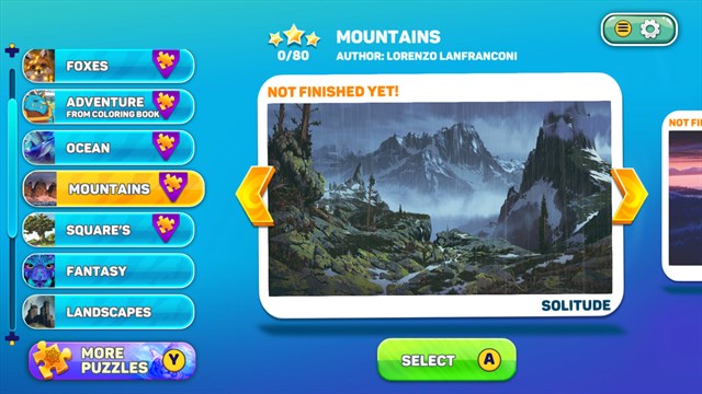 Puzzle Book: Mountains Pack screenshot 1