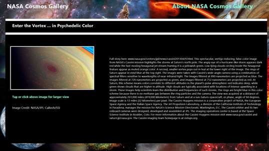 NASA Cosmos Gallery screenshot 3