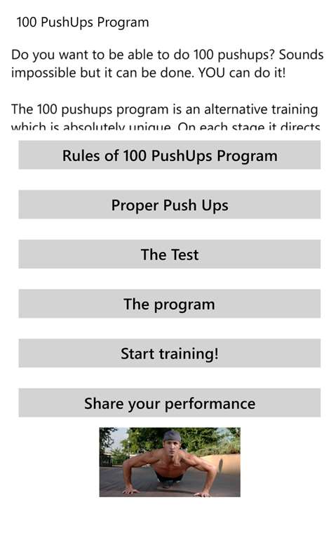100 PushUps Screenshots 1