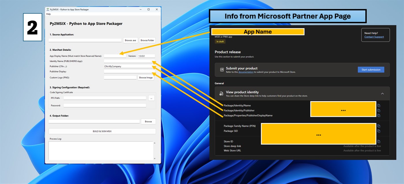 #3. Py2MSIX - Python to App Store Packager (Windows) di: MLOGICTECH