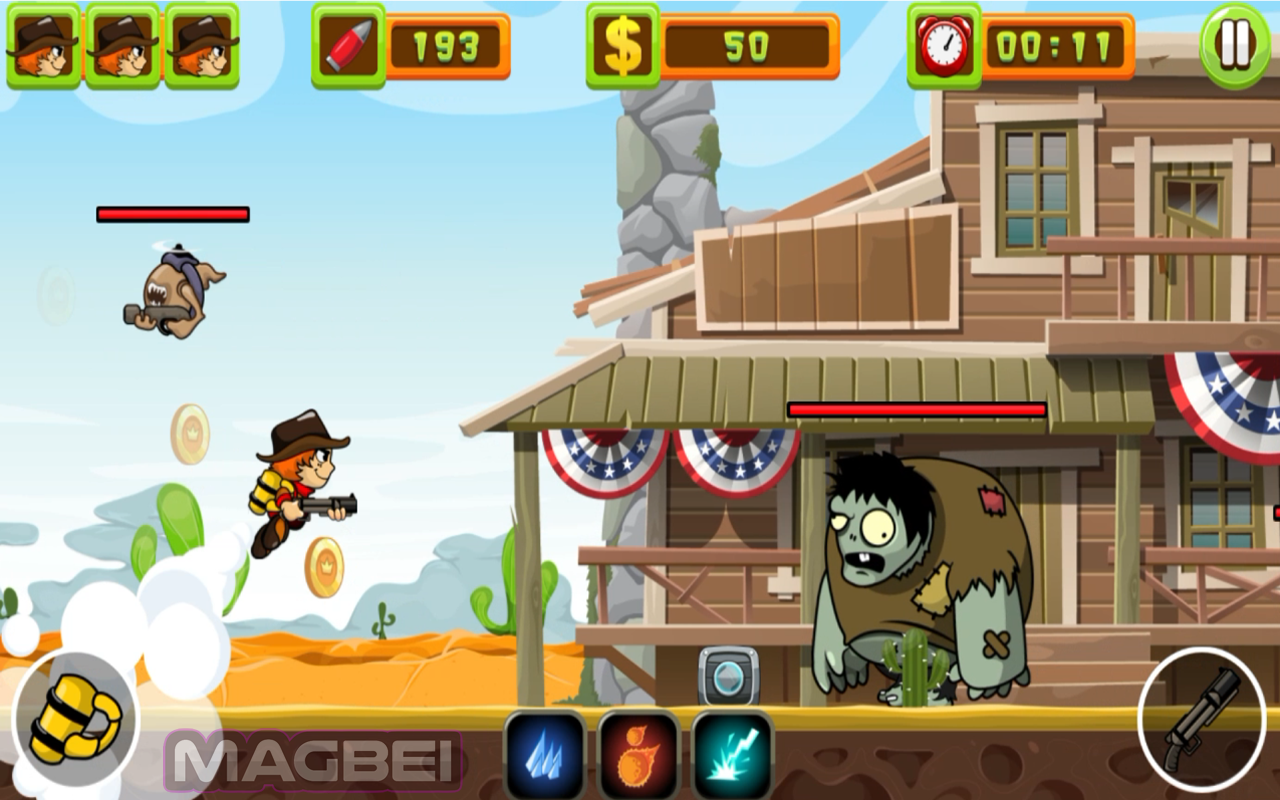 Ranger VS Zombies Game - Runs Offline