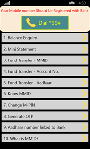 USSD Code Banking Guide screenshot 1