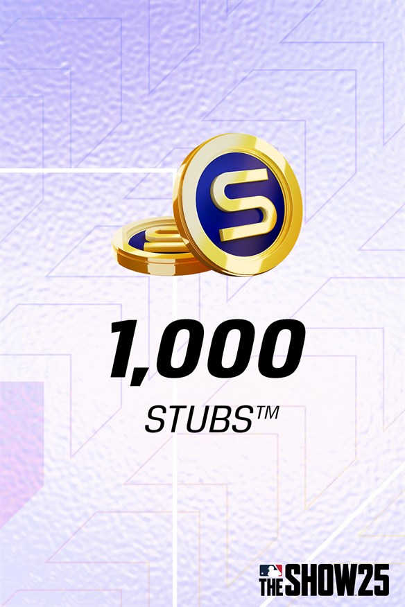 Stubs (1,000) for MLB The Show 25 Xbox Series X|S and Xbox One cover art