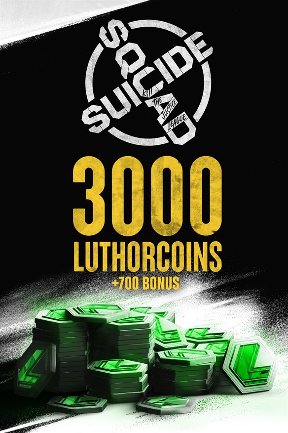 Suicide Squad: Kill the Justice League - 3,700 LuthorCoin Xbox Series X|S and Xbox One cover art