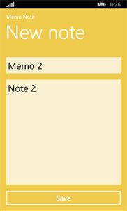 Memo Note screenshot 2