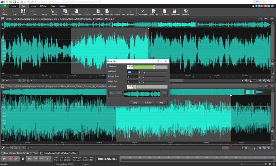 WavePad Audio Editor Software_5