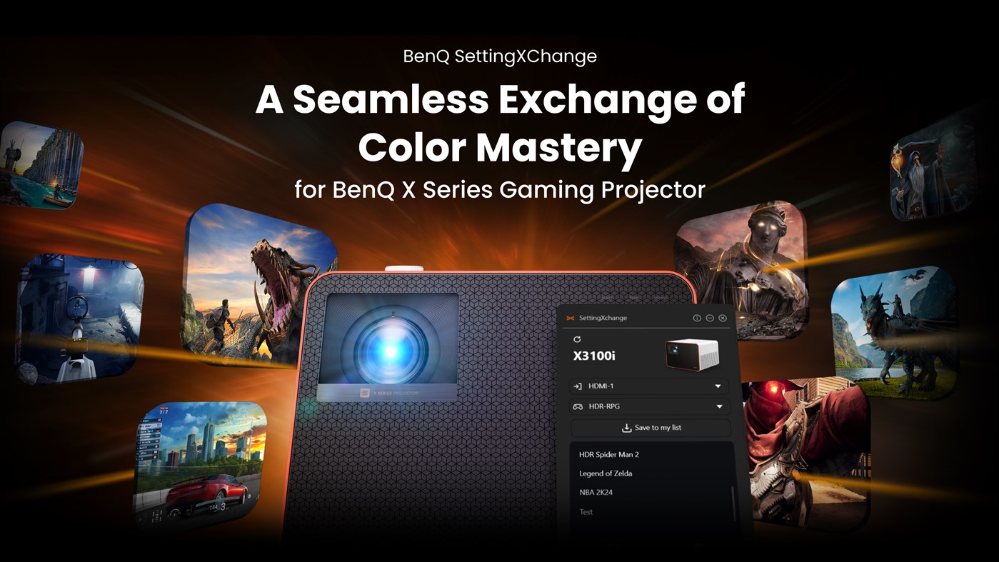 #1. SettingXchange (Windows) 由: BenQ INFTY Lab Ltd.