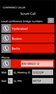 Conference Caller screenshot 3