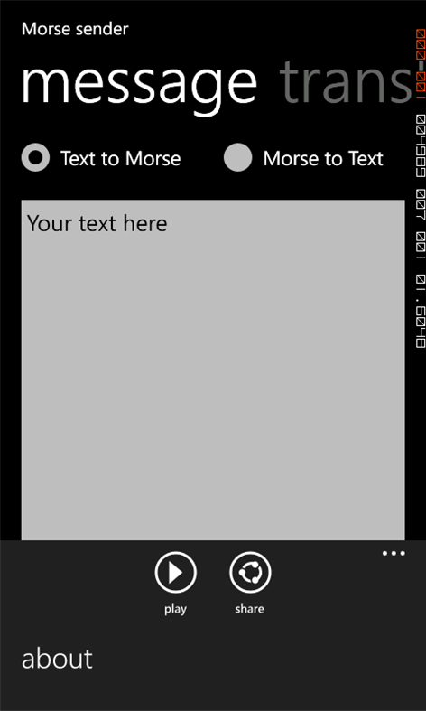 #2. Morse sender (Windows) 作者: TheFerrango
