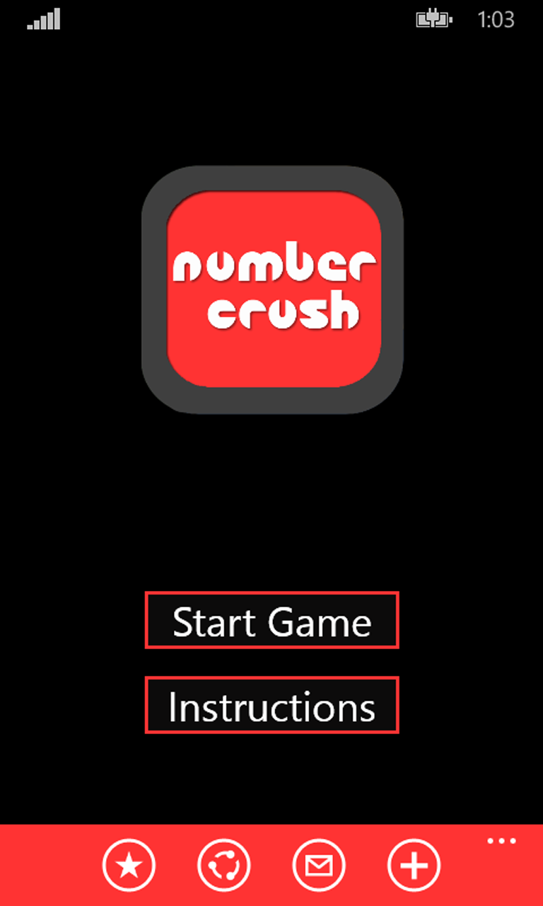 Number Crush for Windows 10 Mobile