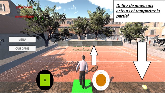 tennis game superstar screenshot 1