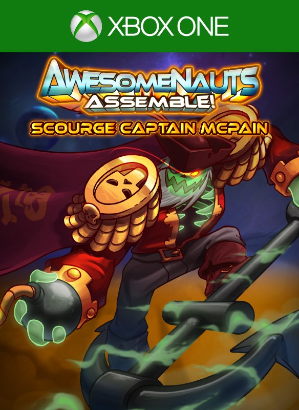 Scourge Captain McPain - Awesomenauts Assemble! Skin