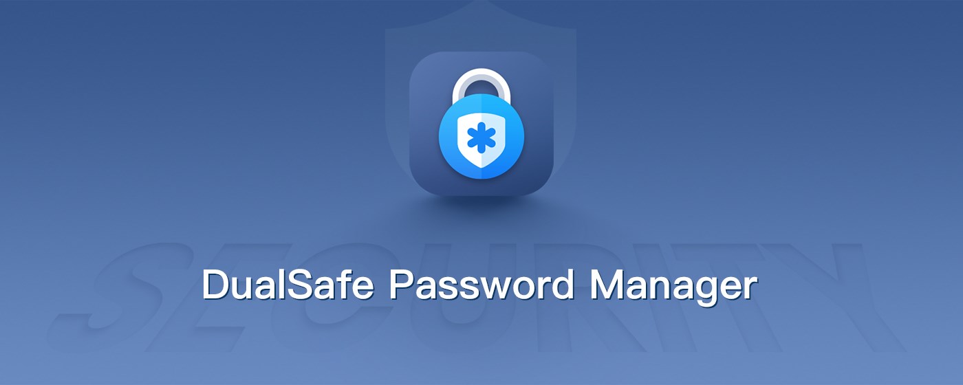 DualSafe Password Manager & Digital Vault marquee promo image